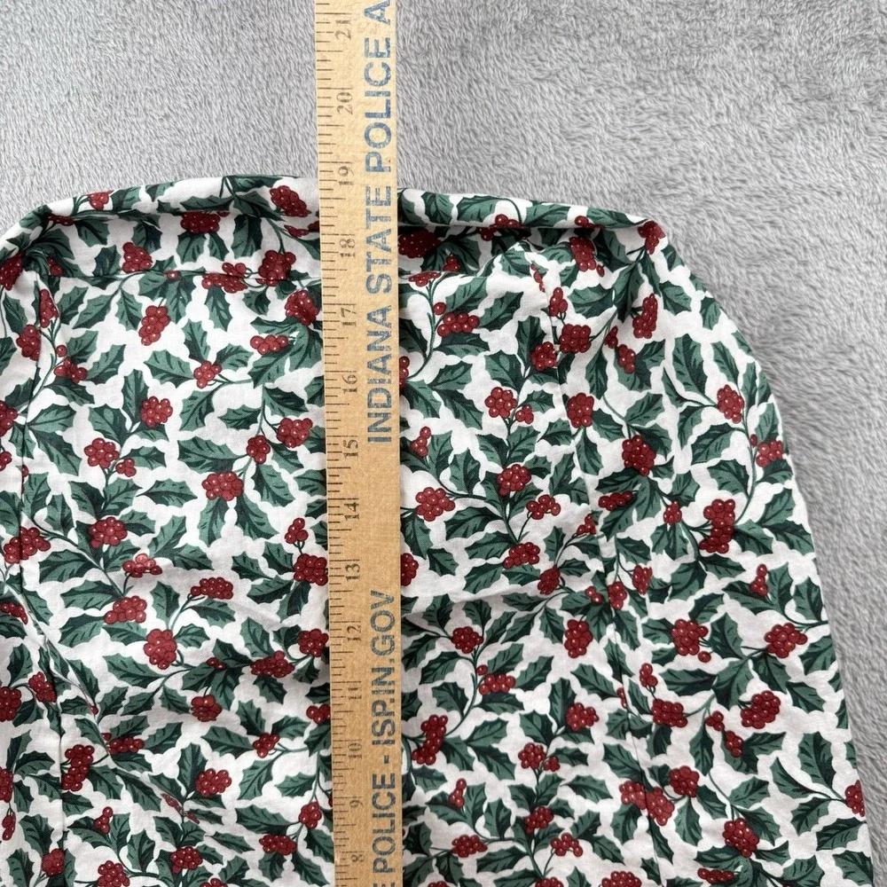 Longaberger Stand Up Holly Liner for 1998 Glad Tidings Basket 17